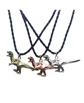 T-Rex Necklace #2 on cord