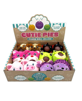 Assorted Plush Animal Squish Balls