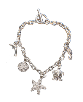 Sea Life Charm Bracelet