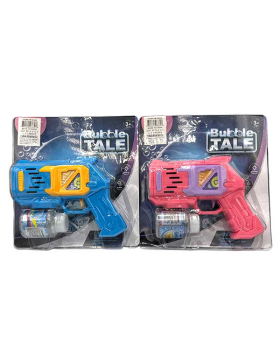 2 Assorted pink and blue Bubble Guns