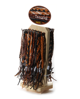 Assorted Braided Leather Bracelet