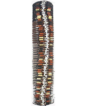 Assorted Wood Shark Tooth Bracelet