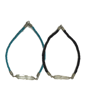 Mystical Crystal Point Anklets Asst