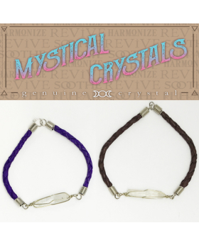 Asst Crystal Points Bracelet