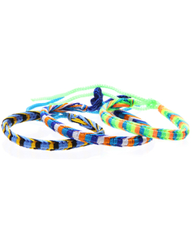 Asst'd Color Woven Thread Bracelet