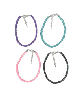 Assorted Fimo beaded Anklet