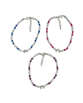Dolphin bead with Miracle beads Anklet