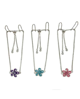 Adjustable Flower Bracelet assorted