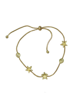 Gold Sea Life bracelet