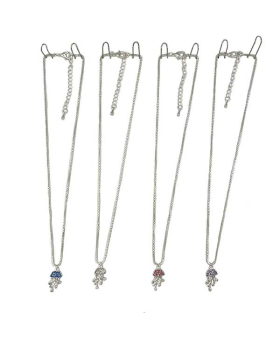 Assorted Crystal Jellyfish Necklace