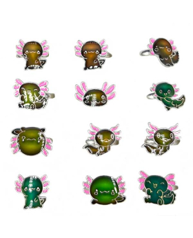 Assorted Mood Axolotl Rings