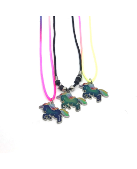 Unicorn Rainbow Mood Necklace