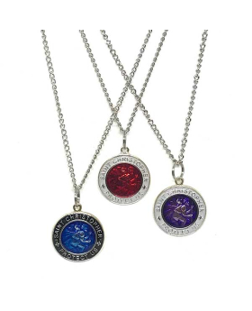 Assorted small St. Christopher necklace