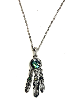 Paua Dreamcatcher Necklace