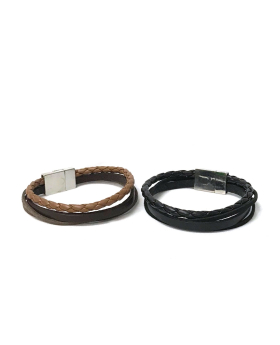 4 strand leather bracelet