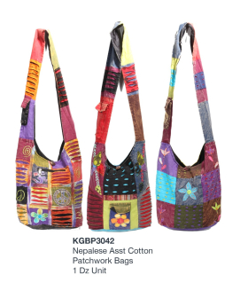 Assorted Patchwork Crossover Bags