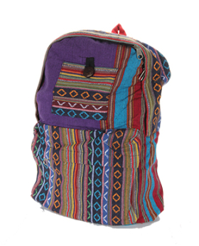 Assorted Nepalese Cloth Backpack