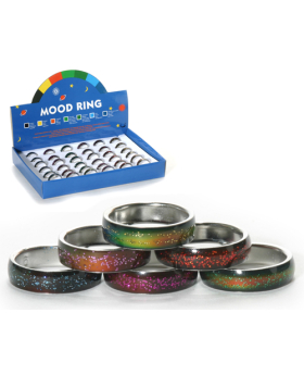 Assorted Glitter Mood Ring