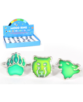 Assorted Woodland Animal Mood Ring