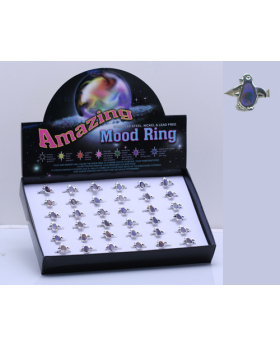 Mood Adjustable Penguin Ring