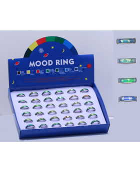 Band Mood Ring 4 Assorted Designs