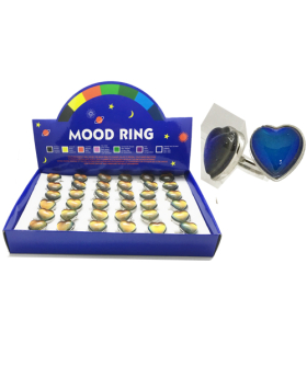 Mood Dome Heart Ring