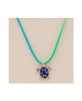 Turtle Mood Necklace Assorted Color Cord