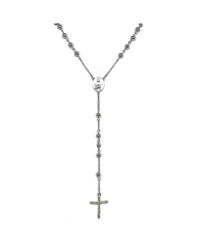 Silver Rosary