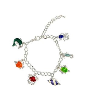 Colorful Sea Life Bracelet