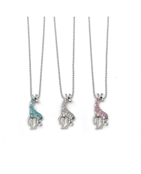 Giraffe Crystal Necklace