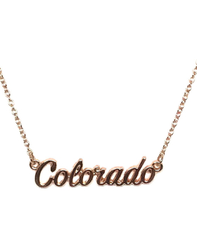 Rose Gold Colorado necklace