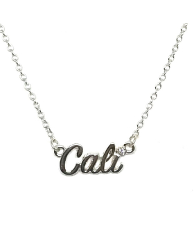 Silver Cali Necklace