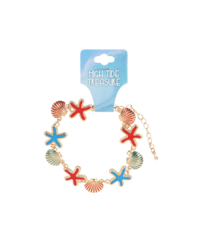 Assorted Sea Life Charm Bracelet