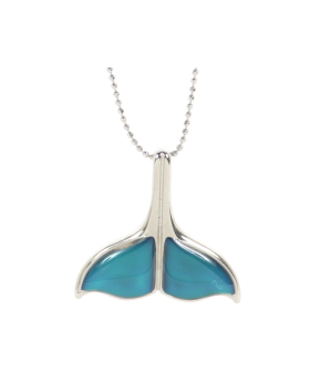 Mood Whale Tail Necklace