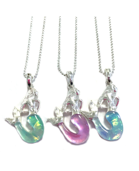 Iridescent Mermaid necklace