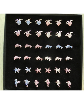 Assorted Rhinestone Sea Life Ring