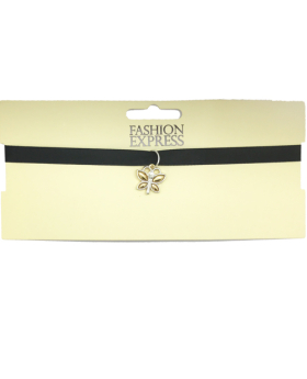 Two Tone Butterfly Choker
