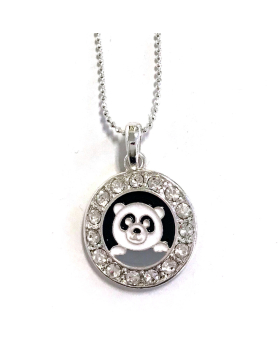 Round panda pendant NL