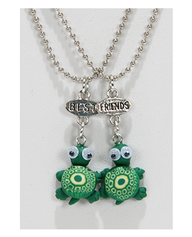 Assorted Best Friends Turtle Necklace Set