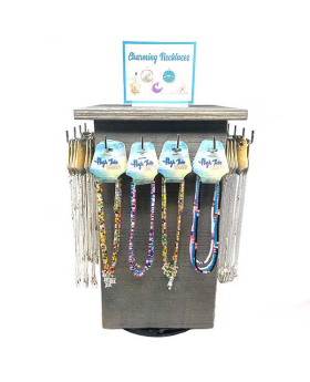 Necklace Display Rack with 24dz assorted Necklaces
