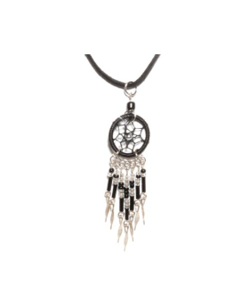 Assorted Dreamcatcher Necklace on Suede Cord