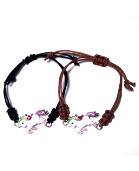 Unicorn Bracelet on cord