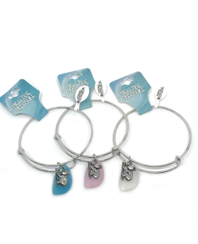 Seaglass Koala Bangle Bracelet