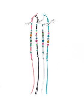 Assorted Tie string Bracelet with Lucky Eye and assorted beads