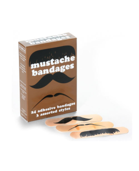 Mustache Bandages Assorted Styles