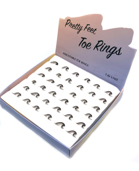 Mood Wave Toe Ring