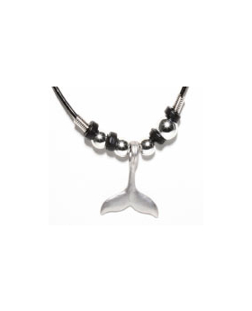 Industrial Whale Tail Necklace