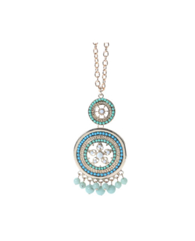Disc Bead Fashion Necklace