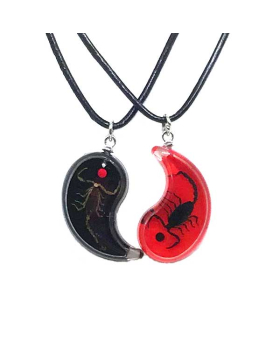 Best Friends Scorpion Necklace