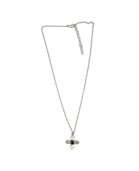 Mood Zia on silver chain necklace